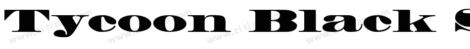 Tycoon Black SSi Black字体转换